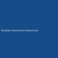 Rustikaler Baumwolle-Handschuhe